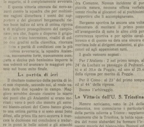 Atalanta-Comense 3-2 (2-1)