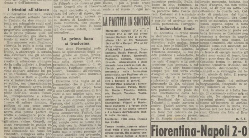 Triestina-Atalanta 3-3 (2-0)