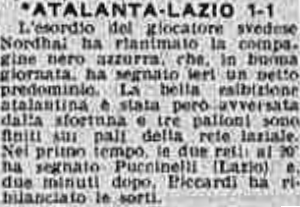 Atalanta-Lazio 1-1 (1-1)