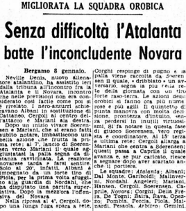 Atalanta-Novara 3-0 (1-0)