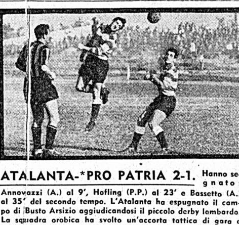 Pro Patria-Atalanta 1-2 (0-0)