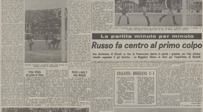 Atalanta-Reggiana 2-1 (1-1)