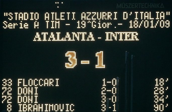 Atalanta-Inter 3-1
