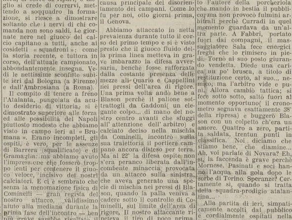 Atalanta-Napoli 4-0